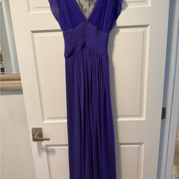 BCBGMaxAzria Royal Purple Maxi Dress - Picture 1 of 4